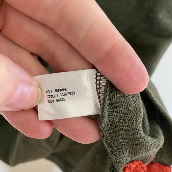 U.S. Polo Assn Men's Sports Logo Golf Polo Shirt Short Sleeves Olive X-Large - Picture 5 of 5